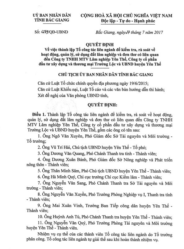 Bắc Giang: Quyết liệt chặn đứng nạn rừng “chảy máu”, đất rừng vào sổ đỏ “nhà quan”! - 3 Bắc Giang: Quyết liệt chặn đứng nạn rừng “chảy máu”, đất rừng vào sổ đỏ “nhà quan”! - 3