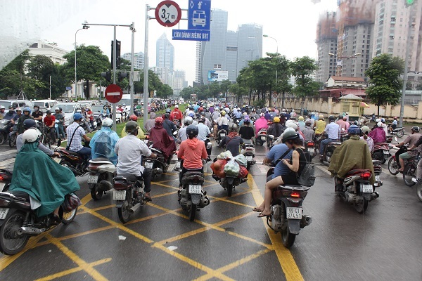 Buýt nhanh thành... buýt chậm! - 9
Làn dành riêng BRT?