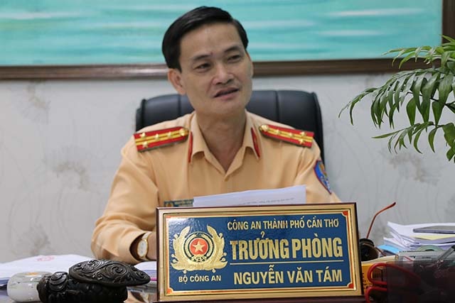 Đại tá Nguyễn Văn Tám - Trưởng phòng CSGT TP Cần Thơ