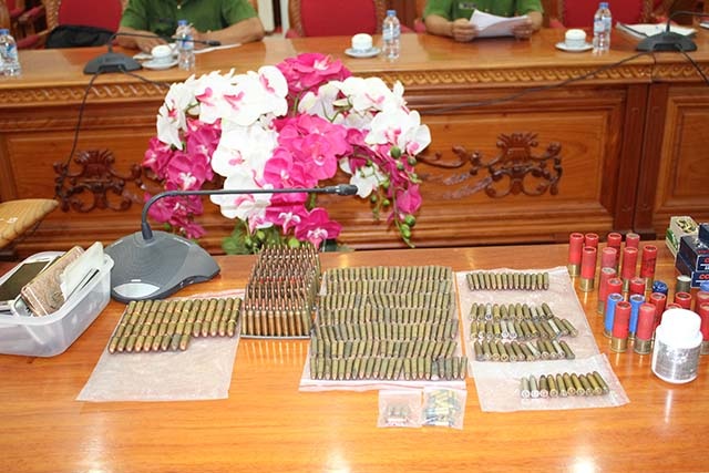 Bắt giám đốc tàng trữ trái phép hàng chục khẩu súng, hàng ngàn viên đạn - 3 Hàng ngàn viên đạn mà nhân tàng trữ