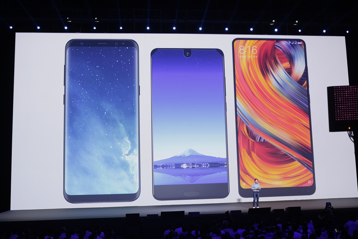 Xiaomi chính thức trình làng smartphone "không viền" Mi Mix 2 - 1 Xiaomi chính thức trình làng smartphone "không viền" Mi Mix 2 - 1