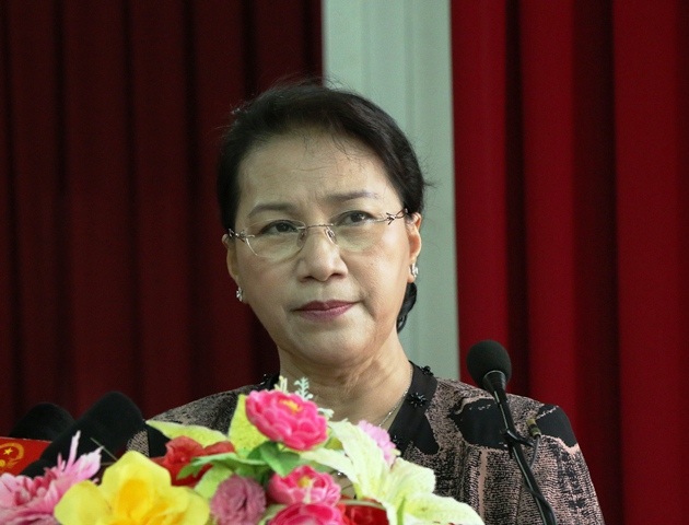 
Chủ tịch Quốc hội Nguyễn Thị Kim Ngân tiếp xúc cử tri Cần Thơ ngày 28/6
