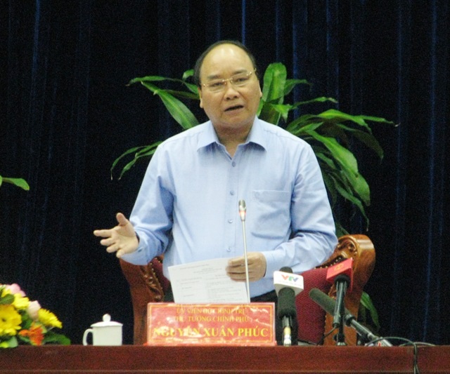 Thủ tướng: Xuất khẩu tôm phải đạt kim ngạch 10 tỷ USD trước năm 2025 - 3 Thủ tướng Nguyễn Xuân Phúc phát biểu tại Hội nghị phát triển ngành tôm Việt Nam ngày 6/2 tổ chức tại tỉnh Cà Mau.