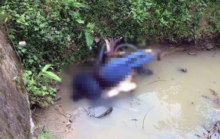 Phát hiện thi thể gần chiếc xe ô tô dưới dòng suối - 3 Hiện trường nơi phát hiện thi thể nạn nhân