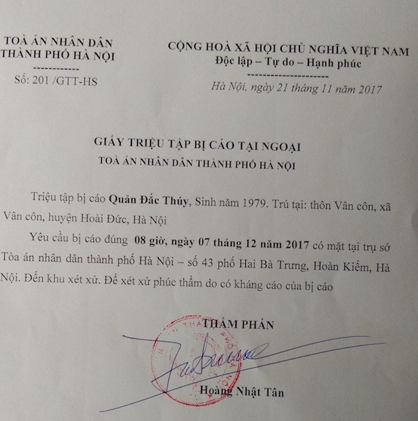 Ly kỳ án khởi tố 14 năm mới tuyên án: Chốt lịch xử phúc thẩm, nhiều ĐBQH lên tiếng! - 2 Ly kỳ án khởi tố 14 năm mới tuyên án: Chốt lịch xử phúc thẩm, nhiều ĐBQH lên tiếng! - 2