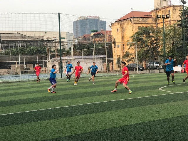 Giao lưu bóng đá Bộ Ngoại giao Việt Nam - Lào năm 2017 - 12 Giao lưu bóng đá Bộ Ngoại giao Việt Nam - Lào năm 2017 - 12