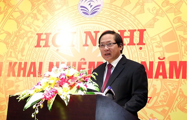 Facebook gỡ bỏ 159 tài khoản bôi nhọ lãnh đạo, tuyên truyền chống phá - 1 Ông Trương Minh Tuấn - Bộ trưởng Bộ Thông tin và Truyền thông phát biểu tại hội nghị