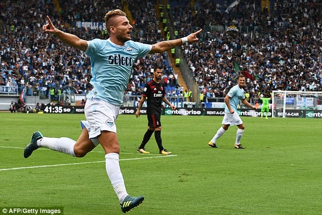 Dàn sao đắt giá của AC Milan bất ngờ thua thảm trước Lazio - 2 Immobile rực sáng khi đặt dấu giày trong cả 4 bàn thắng của Lazio
