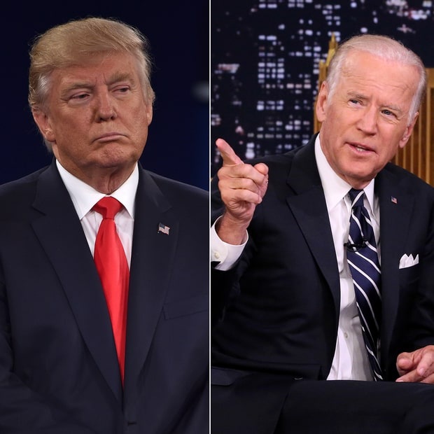 Phó Tổng thống Mỹ nhắn nhủ ông Trump: Hãy trưởng thành - 1 Phó Tổng thống Mỹ Joe Biden (phải) và Tổng thống đắc cử Donald Trump (Ảnh: Getty)