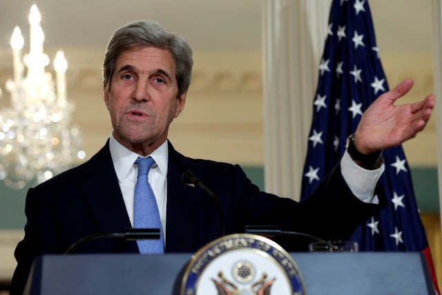 Ngoại trưởng Mỹ John Kerry sắp thăm Việt Nam - 1 Ngoại trưởng Mỹ John Kerry (Ảnh: Reuters)