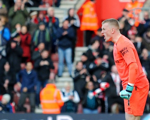 Đội hình tiêu biểu vòng 14 Premier League: Rooney rực sáng - 1 Jordan Pickford là chốt chặn tin cậy của Everton