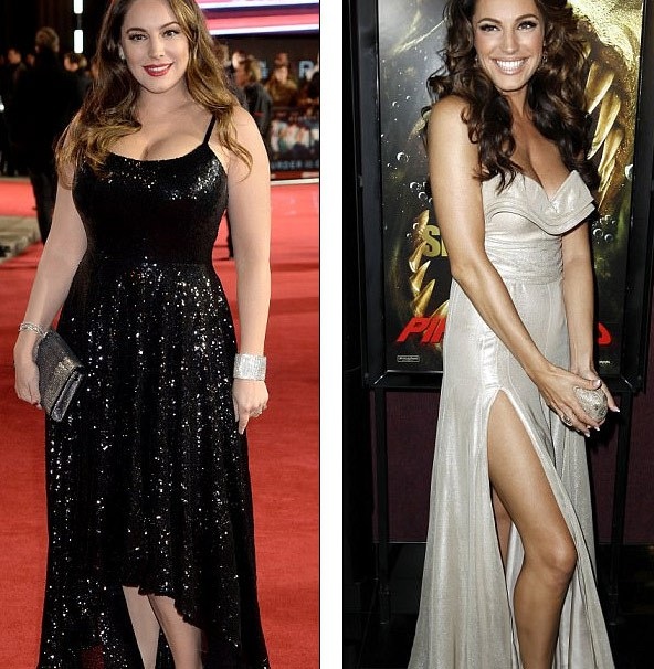 Kelly Brook "lấp ló" ngực đầy - 6
Kelly Brook hiện tại đã béo hơn nhiều so với cách đây vài năm