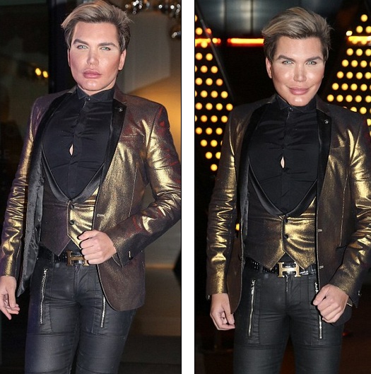 Chàng trai trải qua 50 ca làm đẹp để có gương mặt hoàn hảo - 3
Rodrigo Alves rất nổi tiếng trên truyền hình và đã được mời tham gia một số show truyền hình thực tế