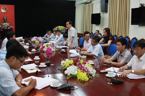 Bất thường trong chỉ định thầu nhiều dự án lớn ở tỉnh Hoà Bình - 1 Thanh tra Chính phủ công bố kết luận thanh tra tại UBND tỉnh Hoà Bình (Ảnh: TTCP).