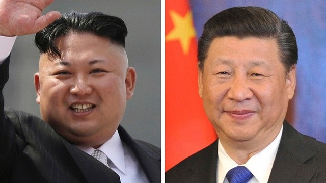 Chủ tịch Trung Quốc Tập Cận Bình hồi đáp thư của ông Kim Jong-un - 1 Nhà lãnh đạo Triều Tiên Kim Jong-un (trái) và Chủ tịch Trung Quốc Tập Cận Bình (Ảnh: Getty)