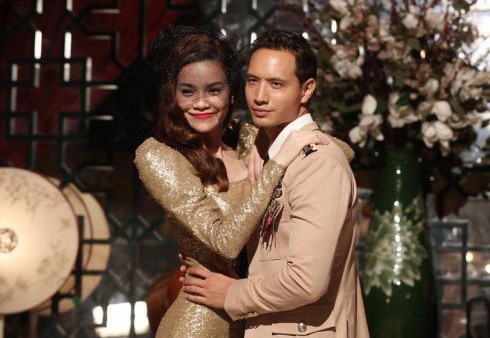 Trong lần ra mắt sản phẩm của Hà Hồ, cả hai rất tình cảm