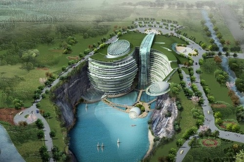 Hình ảnh siêu thực của các siêu khách sạn trong tương lai - 7 Hình ảnh siêu thực của các siêu khách sạn trong tương lai - 7