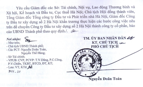 Hệ luỵ khôn lường nếu chọn phương án cổ phần hoá tại HACINCO phạm luật? - 3
Phương án xử lý vụ cổ phần hoá tại HACINCO của UBND TP Hà Nội dược luật sư Vũ Hồng Thanh nhận định rằng không đúng các quy định của pháp luật.