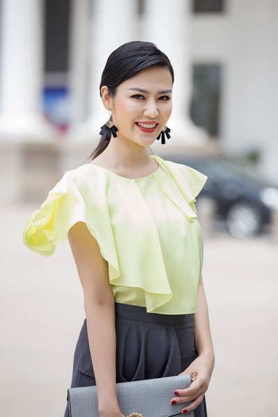 Hoa hậu Thu Thủy chia sẻ, chị háo hức với vai trò giám khảo vòng sơ khảo cuộc thi Hoa hậu Đại Dương.