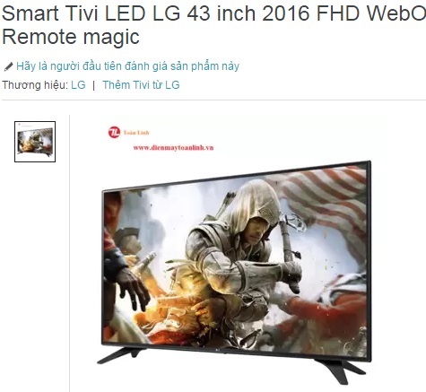 Lazada đang làm mất lòng tin từ người dùng Việt Nam như thế nào? - 2 Chiếc TV được khách hàng đặt mua trên Lazada