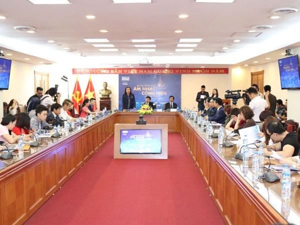 Ca khúc “Ông bà anh” được đề cử Giải Âm nhạc Cống hiến - 3
Quang cảnh lễ công bố đề cử Giải thưởng Âm nhạc Cống hiến.