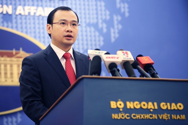 Việt Nam lên tiếng việc Philippines đàm phán song phương với Trung Quốc về Biển Đông - 1
Người Phát ngôn Bộ Ngoại giao Việt Nam Lê Hải Bình (Ảnh: Chinhphu.vn)