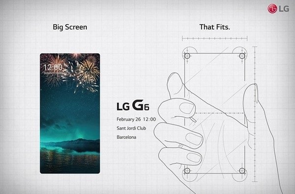 LG hé lộ tính năng mới của smartphone G6 trong thư mời tham dự sự kiện ra mắt - 1 Thư mời sự kiện ra mắt G6 cho thấy sản phẩm sẽ sở hữu màn hình lớn nhưng vẫn vừa tay người dùng