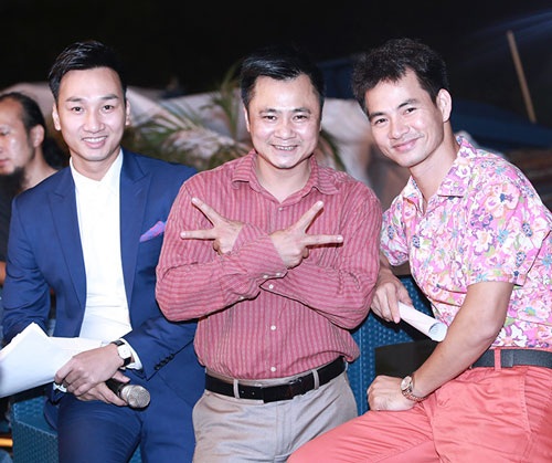 Từ trái qua: Thành Trung, Tự Long và Xuân Bắc.