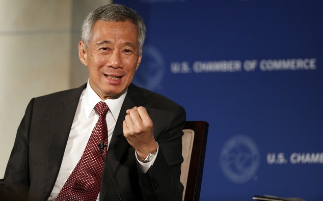 Thủ tướng Singapore Lý Hiển Long sắp thăm Việt Nam - 1 Thủ tướng Singapore Lý Hiển Long (Ảnh: Dailymail)