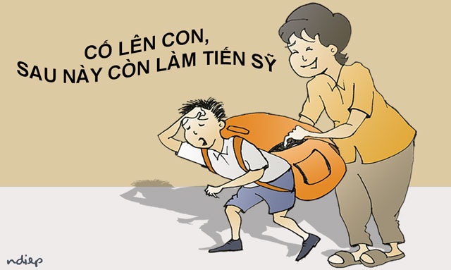 Xin bậc cha mẹ hãy “buông tha” cho các con & học lắm làm gì nhỉ? - 1 Xin bậc cha mẹ hãy “buông tha” cho các con & học lắm làm gì nhỉ? - 1
