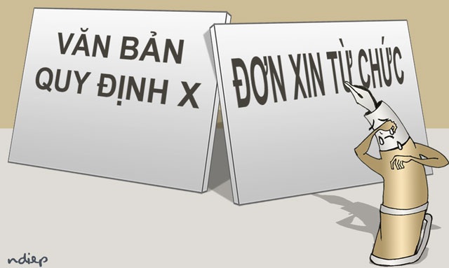 Những qui định “giời ơi – đất hỡi” & “bà ngồi bà rung đùi…”! - 1
(Minh họa: Ngọc Diệp)