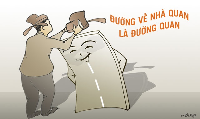 "Con đường quan em đi" mềm mại & thần tốc dẫn đến nhà quan! - 1
(Minh họa: Ngọc Diệp)