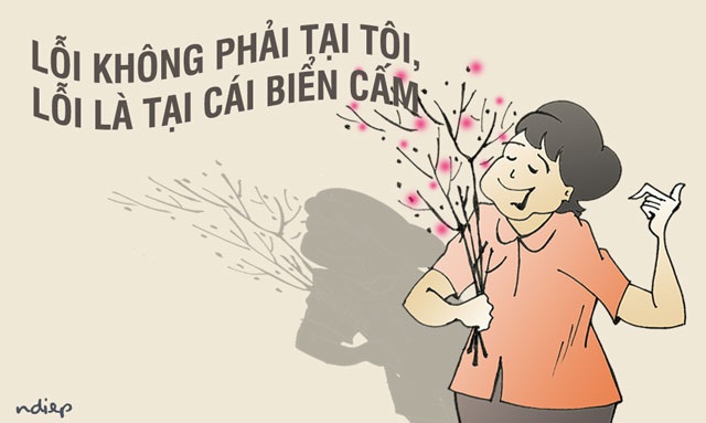 Bà Phó giám đốc và “Ra vườn hoa em chơi…”! - 1
(Minh họa: Ngọc Diệp)