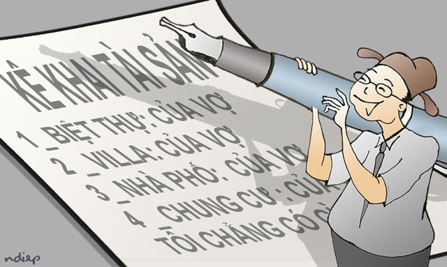 Kê khai tài sản: “Chúng ta đang kỳ vọng vào những cái không tưởng…” - 1 Kê khai tài sản: “Chúng ta đang kỳ vọng vào những cái không tưởng…” - 1