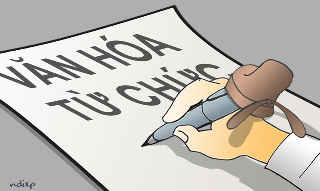 “Con đường xưa…”, “cậu đánh máy” và chờ đợi những “cụm từ ” mới lạ! - 1
(Minh họa: Ngọc Diệp)