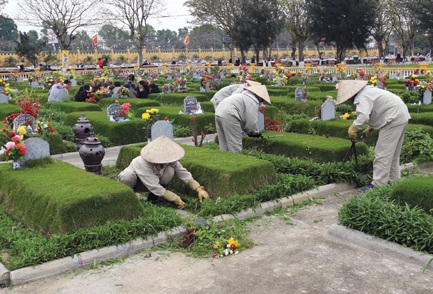 Sàn chứng khoán xuất hiện... công ty phục vụ mai táng - 1 Lần đầu tiên TTCK có công ty hoạt động trong lĩnh vực mai táng (Ảnh: Báo Hải Phòng)
