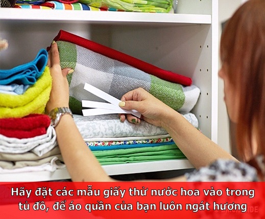 Những mẹo vặt hàng ngày “cực hay” không nên bỏ qua - 5 Giúp tủ quần áo luôn ngát hương