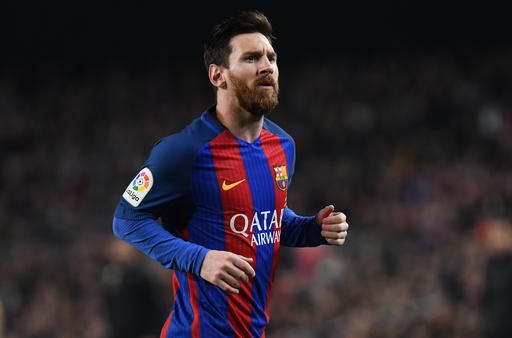 Cuộc đua Chiếc giày vàng châu Âu: Messi vươn lên dẫn đầu - 1 Messi dẫn đầu cuộc đua Chiếc giày vàng châu Âu
