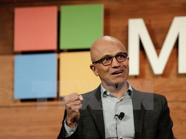 Microsoft sa thải tới 50.000 nhân viên bán hàng ở nước ngoài - 1
Giám đốc điều hành của Microsoft Satya Nadella. (Nguồn: AFP/TTXVN)