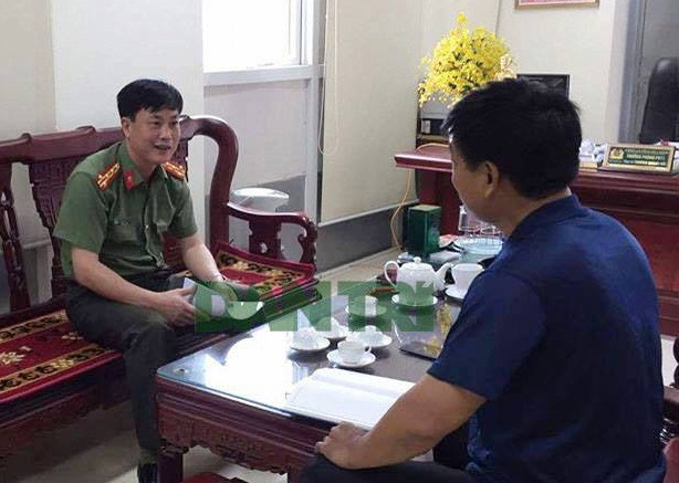 Hòa Bình ngăn chặn vụ nổ lớn - 3
Đại tá Trương Quang Hải cung cấp thông tin cho báo Dân trí