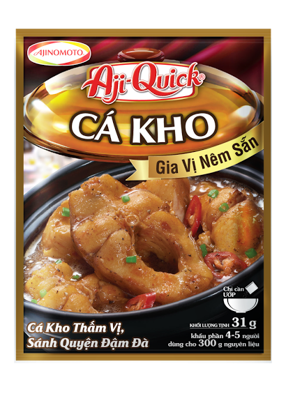 Hài hòa món ngon từ “Gia vị nêm sẵn Aji- Quick món kho" - 1 Hài hòa món ngon từ “Gia vị nêm sẵn Aji- Quick món kho" - 1