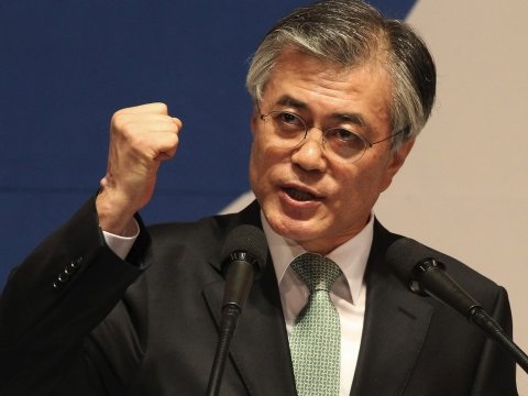 Tổng thống Hàn Quốc Moon Jae-in (Ảnh: BI)
