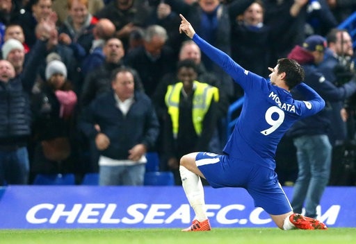 
Morata ghi bàn duy nhất giúp Chelsea vượt qua MU
