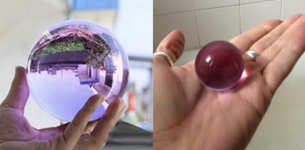“Chết cười” chùm ảnh về những “thảm họa” khi mua hàng trực tuyến - 11 Đặt mua một quả cầu pha lê như bên quảng cáo bên trái, và sản phẩm thực tế nhận được thì như bên phải