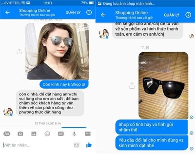 1001 kiểu lừa đảo mua bán online: Dở khóc dở cười vì kiểu "treo đầu dê bán thịt chó" - 4 Khách hàng méo mặt vì đặt hàng một kiểu, nhận một kiểu.