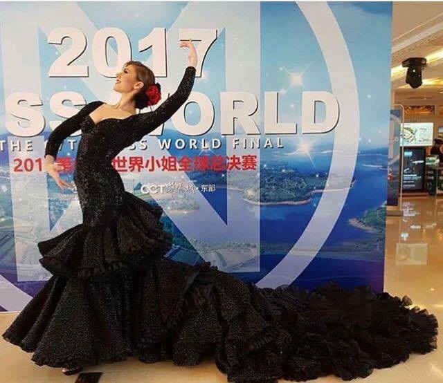 Những hình ảnh đầu tiên của Mỹ Linh tại cuộc thi Hoa hậu Thế giới 2017 - 10
Hoa hậu Tây Ban Nha