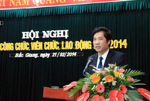 
Ông Nguyễn Đức Đăng - Chánh văn phòng UBND tỉnh Bắc Giang (Ảnh: Cổng thông tin điện tử tỉnh Bắc Giang).
