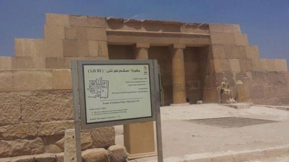 Phát hiện mới ở đại kim tự tháp Giza có thể khiến các nhà khoa học bị nguyền rủa - 3
Ngôi mộ của Nefer Thieth.