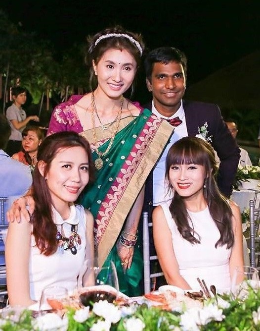 Những đám cưới "gây sốt" của sao Việt trong năm 2017 - 4 Nguyệt Ánh trong trang phục cưới truyền thống của người Ấn Độ