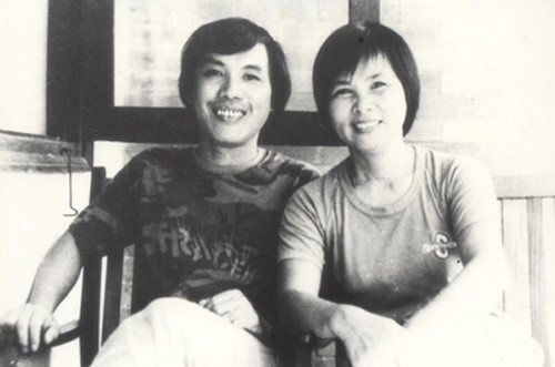 Nhà thơ Xuân Quỳnh chính thức được tặng Giải thưởng Hồ Chí Minh - 1 Cố nhà thơ Xuân Quỳnh và chồng là tác giả Lưu Quang Vũ. Ảnh: TL.